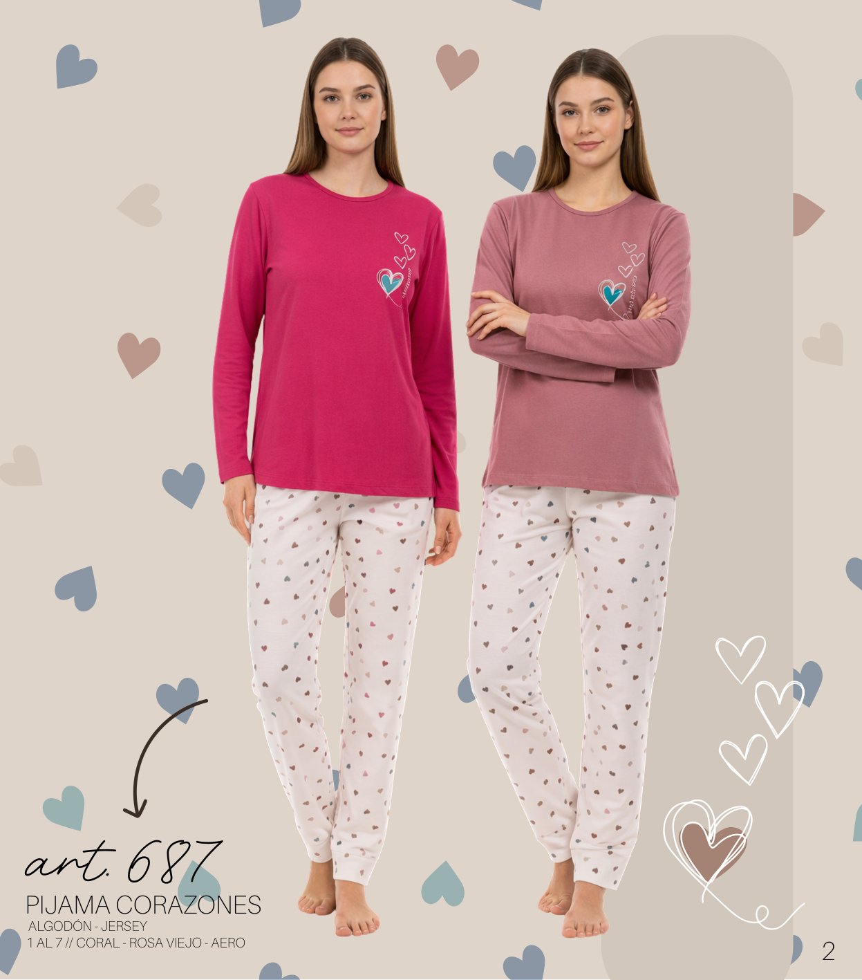Pijama Piache Piu Art 687