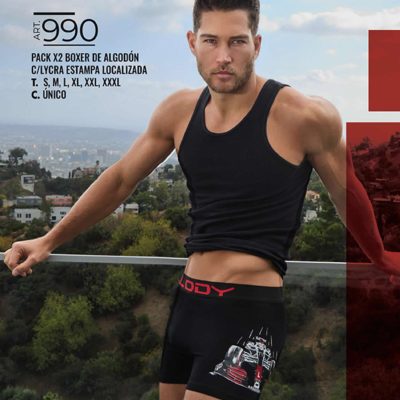 1 Lody Men Art 990 Pack x2